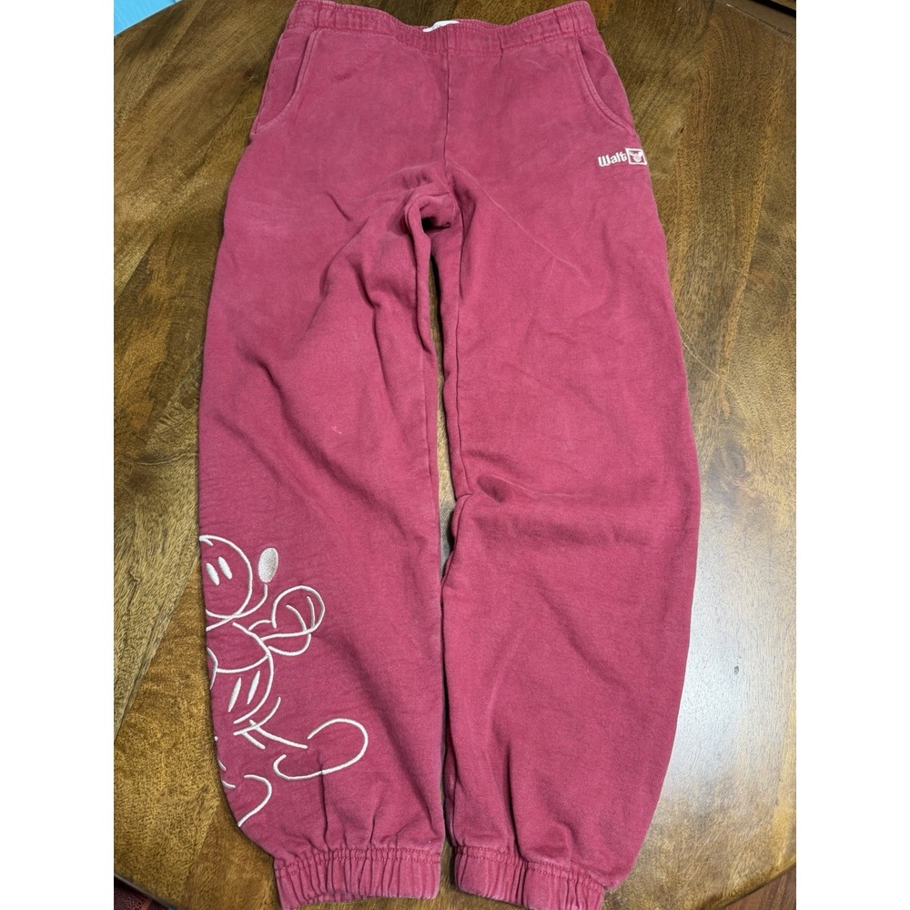 Disney Mickey Mouse Heavyweight Sweatpants Genuine Mousewear Adults Small